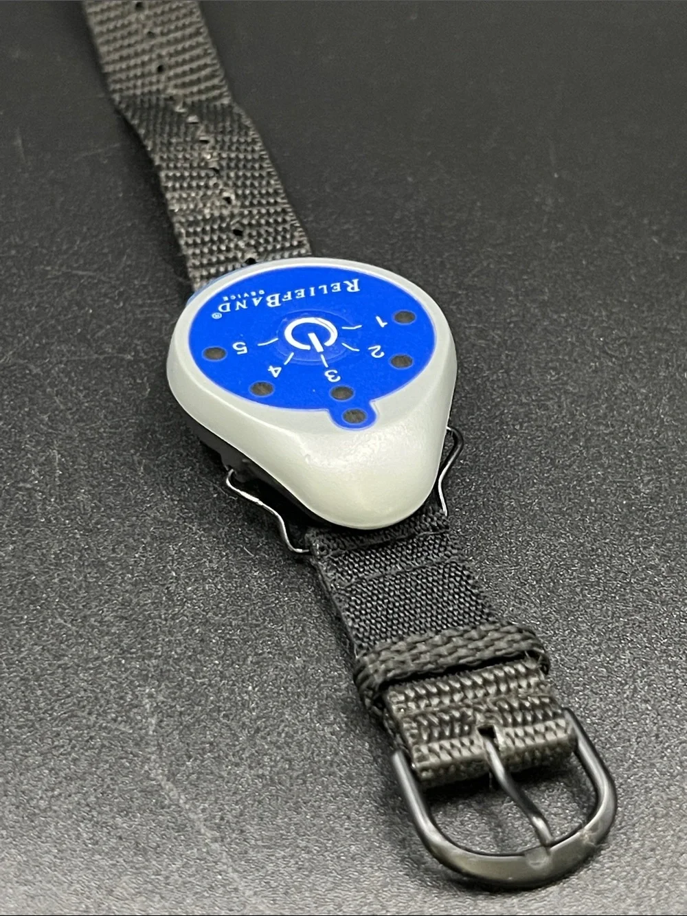 Relief Band Blue Wearable Nausea Relief Device (works great)